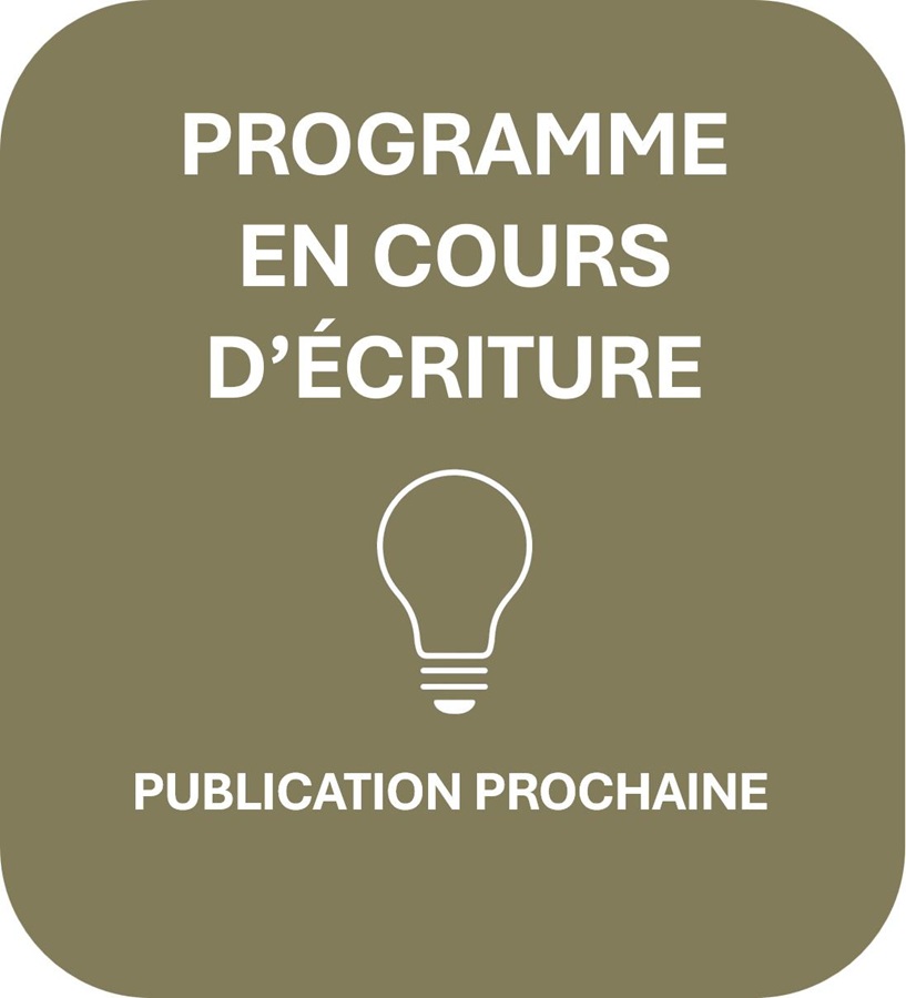 Le programme est en cours d'écriture