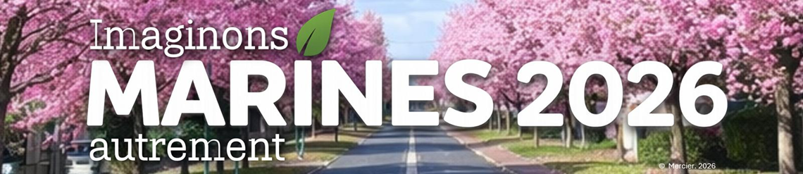 Bannière MARINES 2026 Imaginons MARINES 2026 Autrement
